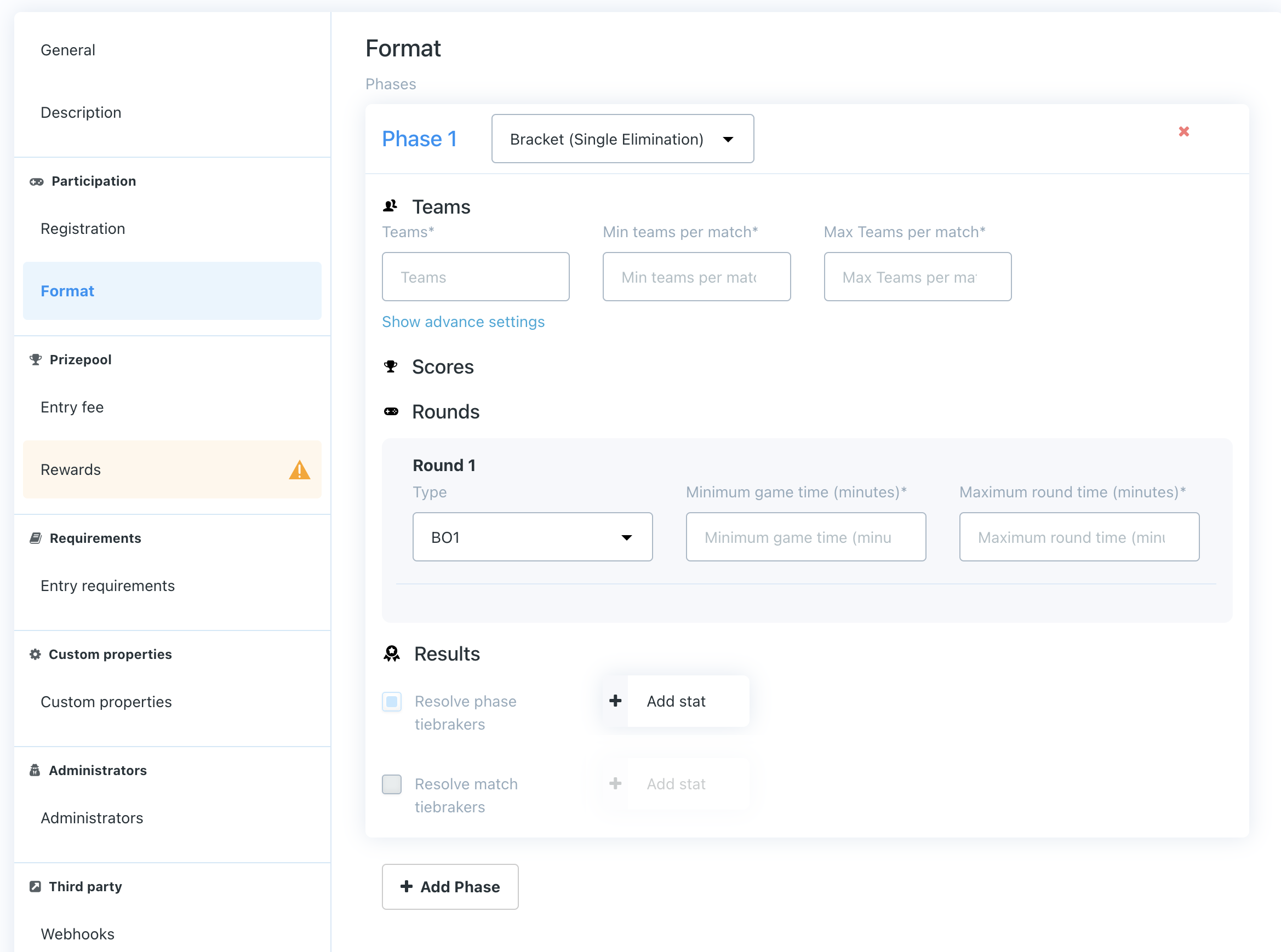 Dashboard template format image